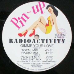 Radio Activity - Radio Activity - Gimme Your Love - Pin Up
