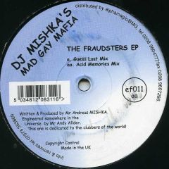 DJ Mishka - DJ Mishka - The Fraudsters EP - Ef-Adrine