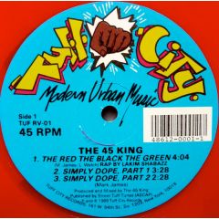 45 King - 45 King - The Red, The Black, The Green (Red Vinyl) - Tuff City