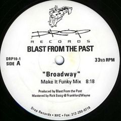 Blast From The Past - Blast From The Past - Broadway - Drop Records