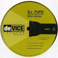 DJ Pufo - DJ Pufo - Mon Amor - Device Records