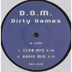 D.O.M. - D.O.M. - Dirty Games - Maad Records