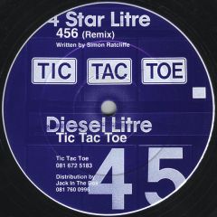Tic Tac Toe - Tic Tac Toe - 456 (Remix) / Ephemerol (Mickey Finn Remix) - Tic Tac Toe