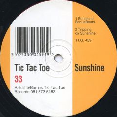 Tic Tac Toe - Tic Tac Toe - Sunshine - Tic Tac Toe
