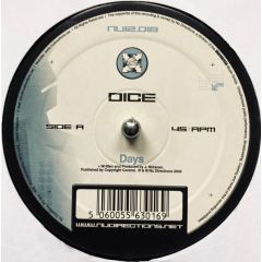 Dice - Dice - Days - Nu Directions