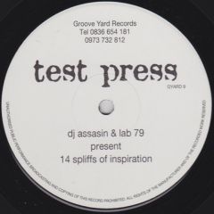 DJ Assassin & Lab79 - DJ Assassin & Lab79 - 14 Spliffs Of Inspiration - Groove Yard Records