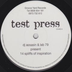 DJ Assassin & Lab79 - DJ Assassin & Lab79 - 14 Spliffs Of Inspiration - Groove Yard Records