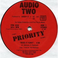 Audio Two - Audio Two - Make It Funky - Priority