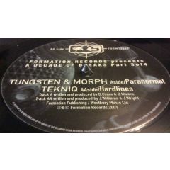 Tungsten & Morph/Tekniq - Tungsten & Morph/Tekniq - Decade Of Breaks Part 3 - Formation