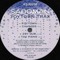 Sadoman - Sadoman - Toytown Trax - Aspro