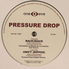 Pressure Drop - Pressure Drop - Back2Back - One Eye Records