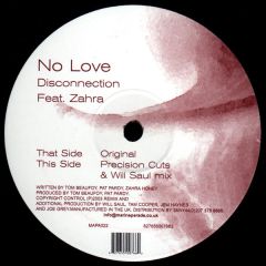 Disconnection Feat Zahra - Disconnection Feat Zahra - No Love - Marine Parade