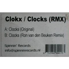 Clokx - Clokx - Clocks (RMX) - Spinnin' Records White Label