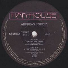 Andreas Leifeld - Andreas Leifeld - Call Me - Harthouse