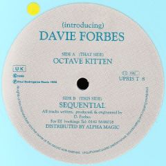 Davie Forbes - Octave Kitten / Sequential - Uprising Trance