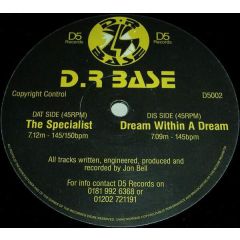 Dr Base - Dr Base - The Specialist - D5 Records 2
