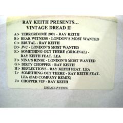 Ray Keith Presents - Ray Keith Presents - Vintage Dread Ii - Dread