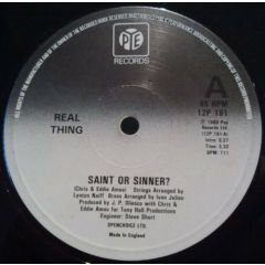 Real Thing - Real Thing - Saint Or Sinner - PYE