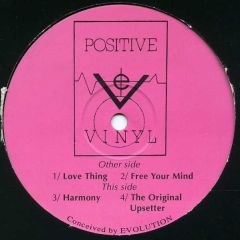 Evolution - Evolution - The Cover Up EP - Positive Vinyl