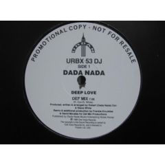 Dada Nada - Dada Nada - Deep Love - Urban