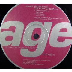 Age - Age - Pages From The Book Of Sins 1-4 - Force Inc. Music Works