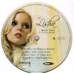 Lady Lisha Ft. Horace Brown - Lady Lisha Ft. Horace Brown - I Want That - Da Source Records