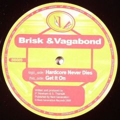 Brisk & Vagabond - Brisk & Vagabond - Hardcore Never Dies - Blatant Beats