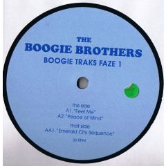 The Boogie Brothers - The Boogie Brothers - Boogie Traks Faze 1 - PAN