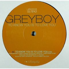 Greyboy - Greyboy - To Know You Is To Love You - Ubiquity