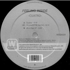 Feeling Inside - Feeling Inside - Cuatro - Weekend Records 