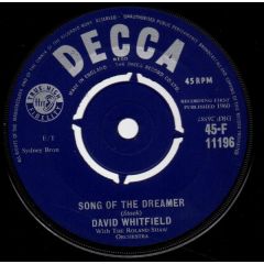 David Whitfield - David Whitfield - Song Of The Dreamer - Decca