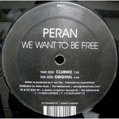 Peran - Peran - We Want To Be Free - RR