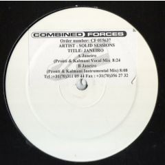 Solid Sessions - Solid Sessions - Janeiro (The Pronti & Kalmani Remixes) - Combined Forces