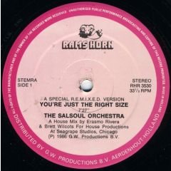 Salsoul Orchestra - Salsoul Orchestra - You'Re Just The Right Size / Runaway - Rams Horn
