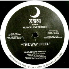 Musical Expression - Musical Expression - The Way I Feel - Other Side