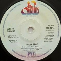 Evelyn Thomas - Evelyn Thomas - Weak Spot - 20th Century