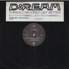 D:Ream - D:Ream - Things Can Only Get Better - Warner Music Uk Ltd