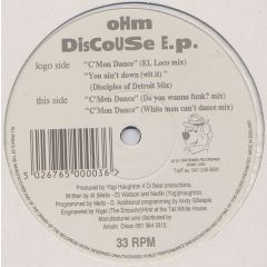 OHM - OHM - Discouse EP - Bomba
