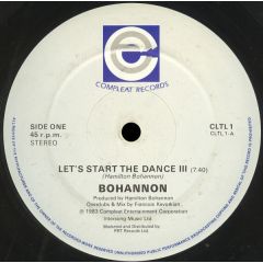 Bohannon - Bohannon - Let's Start The Dance III - Compleat Records