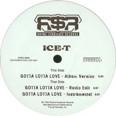 Ice T - Ice T - Gotta Lotta Love - Priority