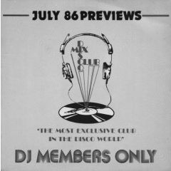 Various Artists - Various Artists - July 86 Previews - DMC