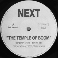 Next - Next - The Temple Of Boom - Say No More