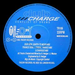 Dub Charge - Dub Charge - Conflict Of Drums - Theory Records