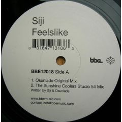 Siji - Siji - Feelslike - BBE
