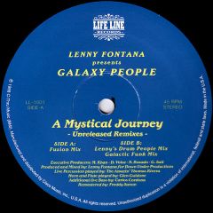 Lenny Fontana Pres Galaxy People - Lenny Fontana Pres Galaxy People - A Mystical Journey - Life Line
