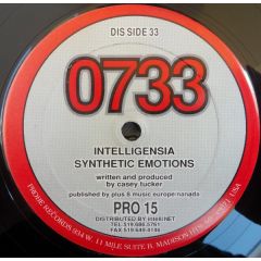0733 - 0733 - Intelligensia - Probe Records