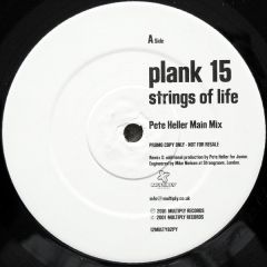Plank 15 - Plank 15 - Strings Of Life (Remixes) - Multiply