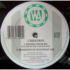 Cybertron - Cybertron - Rhymes From Me - Cybertronics