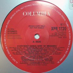Various Artists - Various Artists - Everybody Dance Now '91 Megamix - Columbia