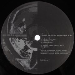 Craig Walsh - Craig Walsh - Eskape EP - Eskape Recordings